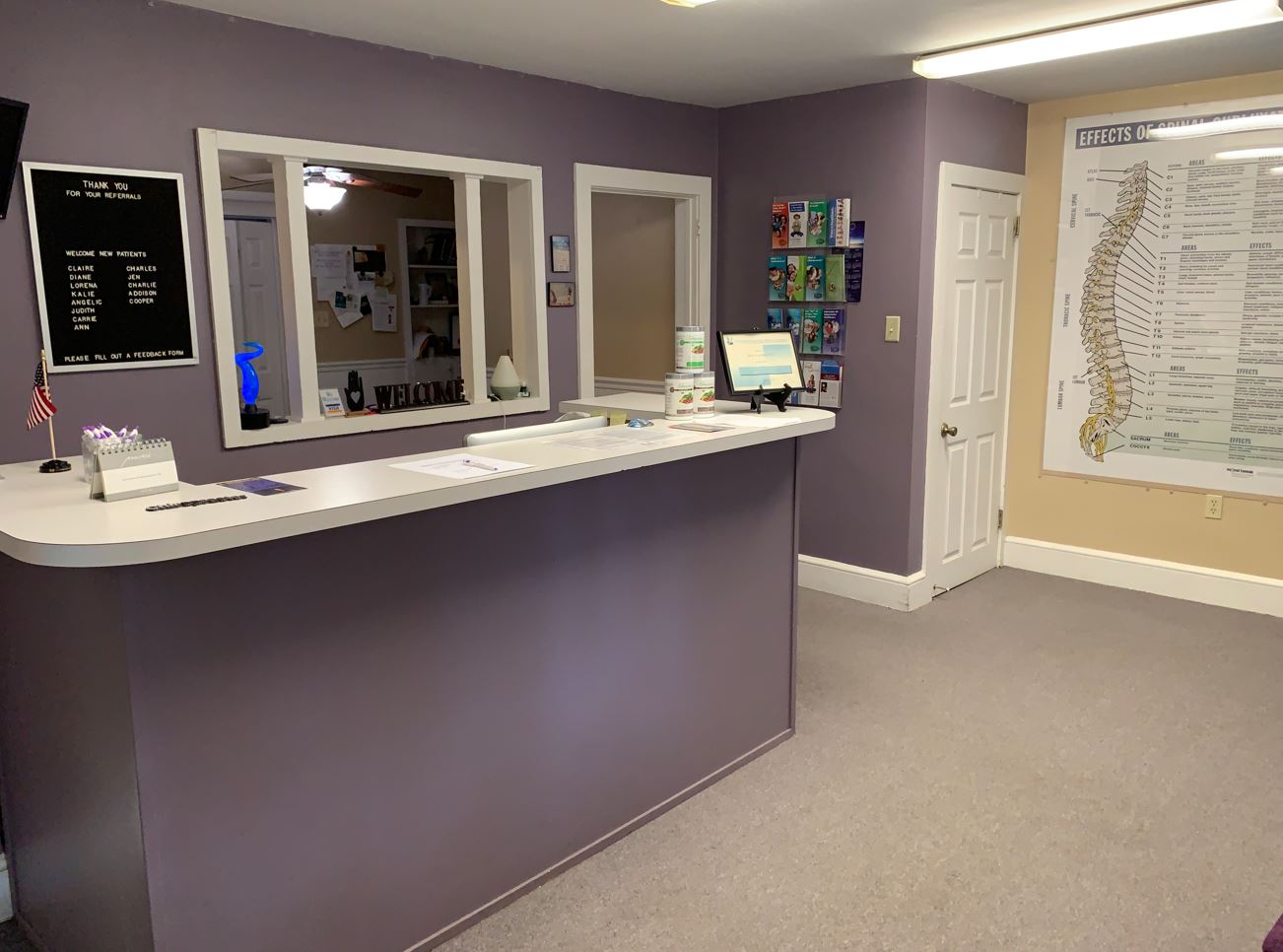 Chiropractic Office in Newtown, PA Lobby